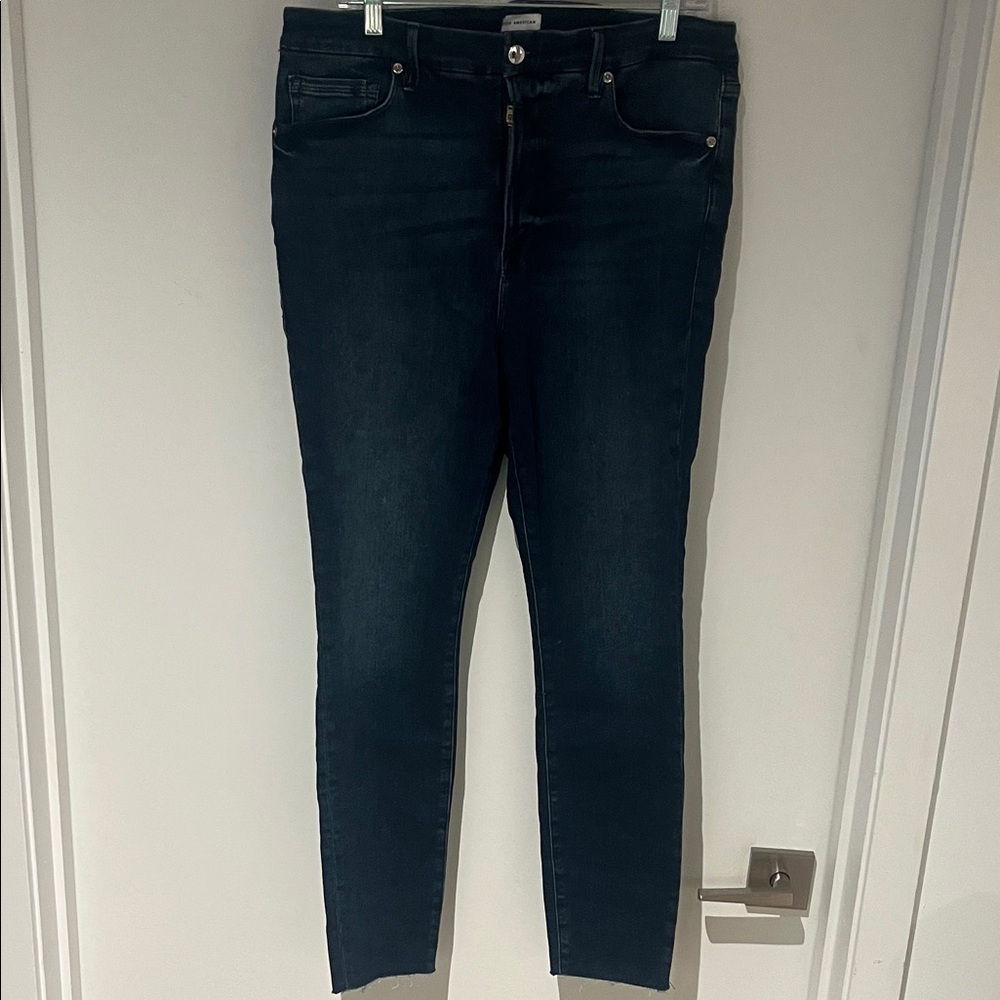 Good American Dark Blue Skinny Jeans